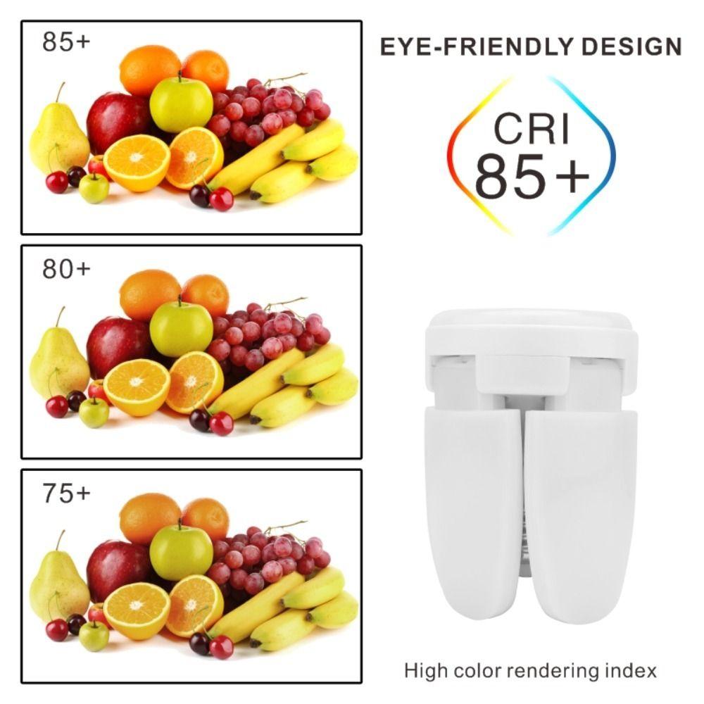 White Light E27 LED Bulb Energy Saving Foldable LED Bulb Fan Shape LED Bulb  Living Room Lighting