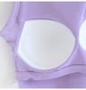 Women's Slimming Tank Top with Bra Pads, Cropped Waist Length