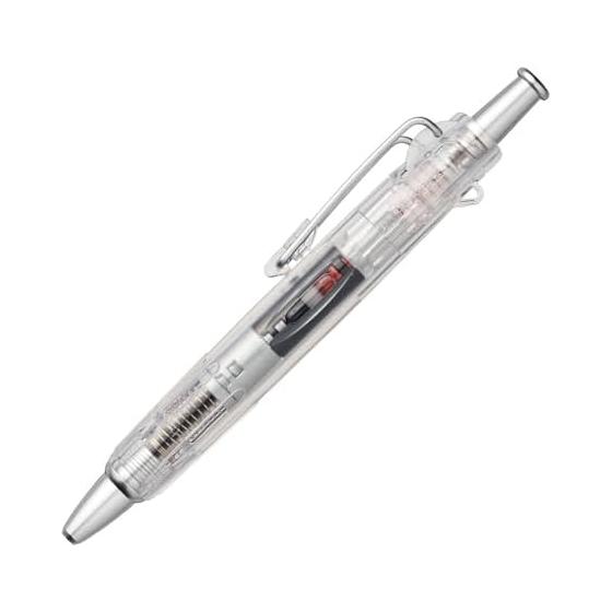 Tombow Oil-Based Ballpoint Pen, Pressurized Airpress, 0.7mm, Clear, 1 pc, BC-APN20, Fast Writing, Upside-Down Writing, Wet Paper, Wire Clip, Rubber