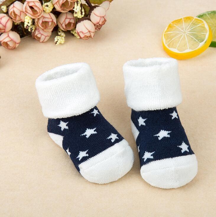 Baby Socks Girls Boy Thick Warm Terry Sock Newborn Kids Children Slipper Winter Cute Lovely Children Rabbit Dog Animal