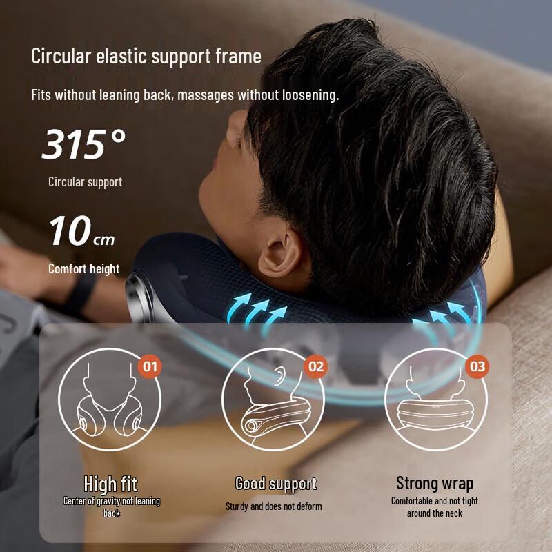 Philips Massage Cushion with Kneading and Heat Therapy CN Plug (adapter Included)