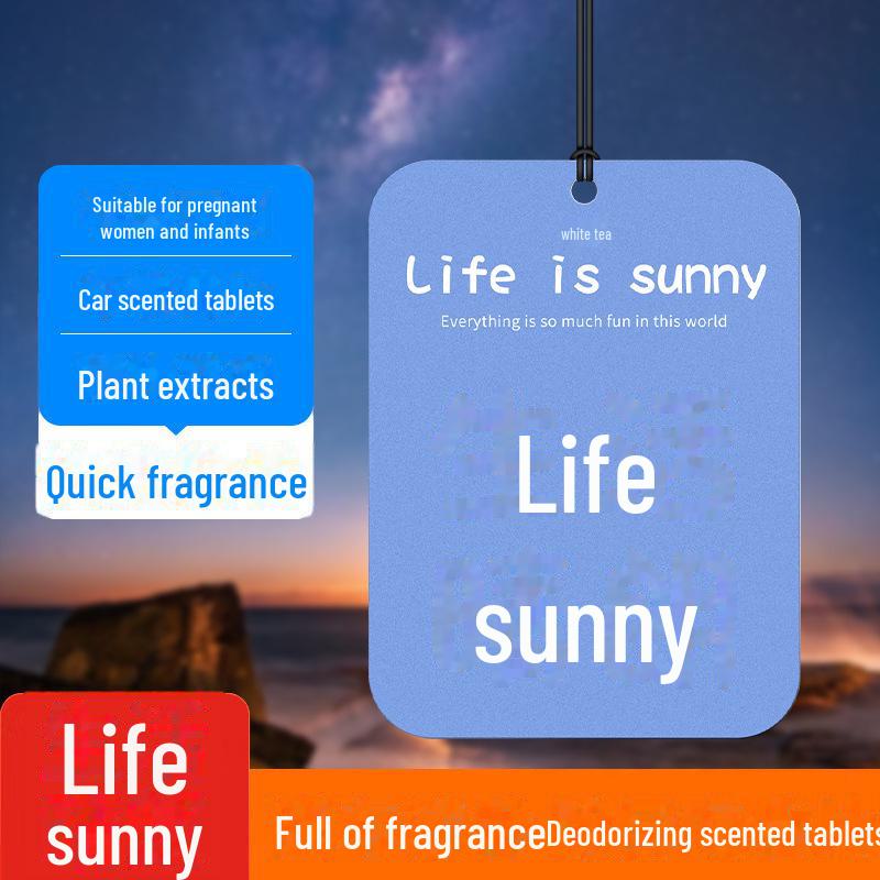 Car and Home Aromatherapy Pendant: Creative Fragrance Diffuser & Deodorizer for Bedroom, Wardrobe, and Bathroom.