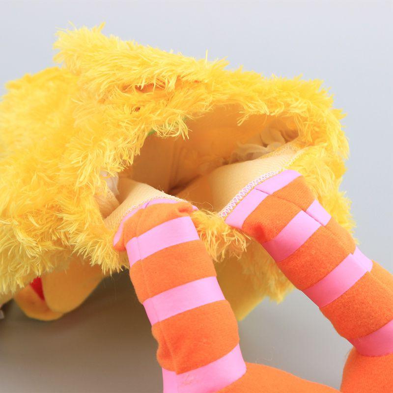 Street Hand Puppet Plush Toys Elmo Cookie Monster Ernie Soft And Cuddly Stuffed Dolls**