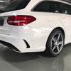AM-Zadní nárazník Spoiler Boční Canard Pro Mercedes Pro Benz Třída C Kombi S205 C180 C200 Pro AMG Černý