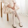Summer Fashion Girls Tights Nylon Breathable Mesh White Black Children Princess Pantyhose Elasticity Leggings For 3-12Y