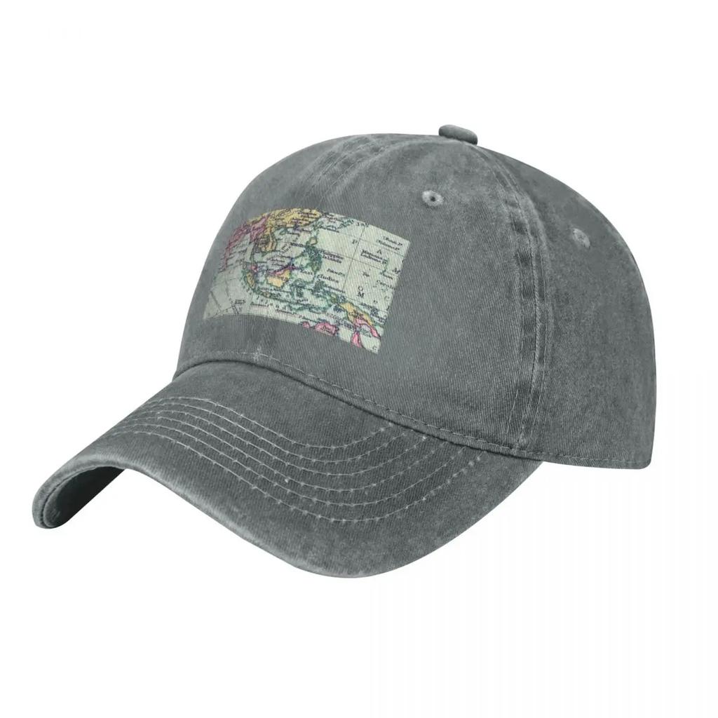 Southeast Asia Vintage Map Baseball Cap New Hat Dropshipping fashionable Thermal Visor Boy Child Womens