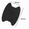 Car Door Handle Protective Carbon Fiber Stickers (4pcs)
