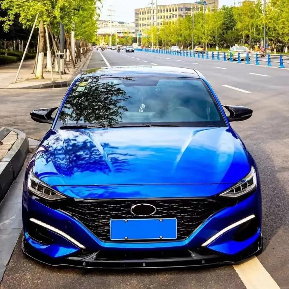 For Hyundai LAFESTA I20 I20N BAYON 2020-2025 Car Rearview Side Mirror Cover Sticker Wing Cap Exterior Door Case Trim Carbon Auto