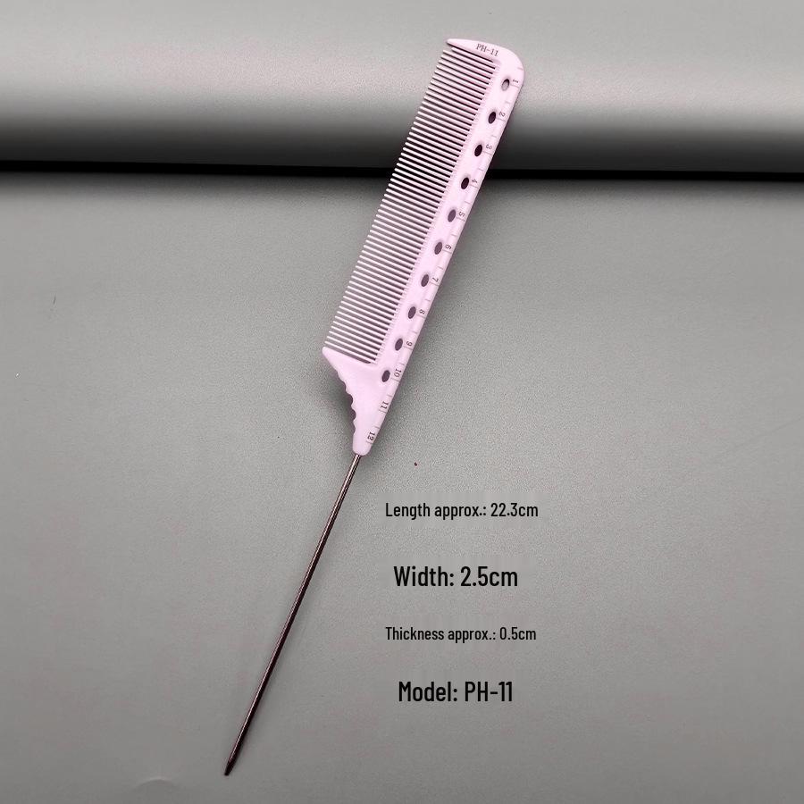 Light Purple Tail Comb for Professional Hair Styling - Ideal for Men and Women