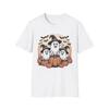 Halloween Ghosts Unisex Softstyle T-Shirt, Spooky Tee,