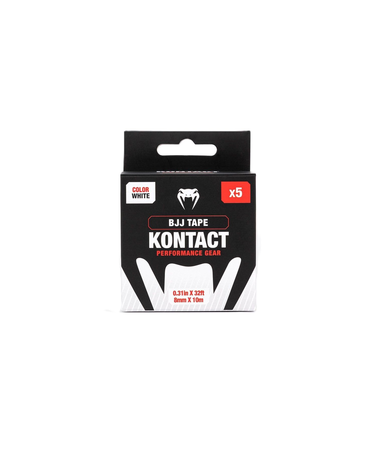 

VENUM Finger KONTACT BJJ FINGER TAPE Finger Taping for Brazilian and Mixed Martial Arts Tape, 5-Pack, VENUM-05149-210 // Protective, Anti-Slip белый