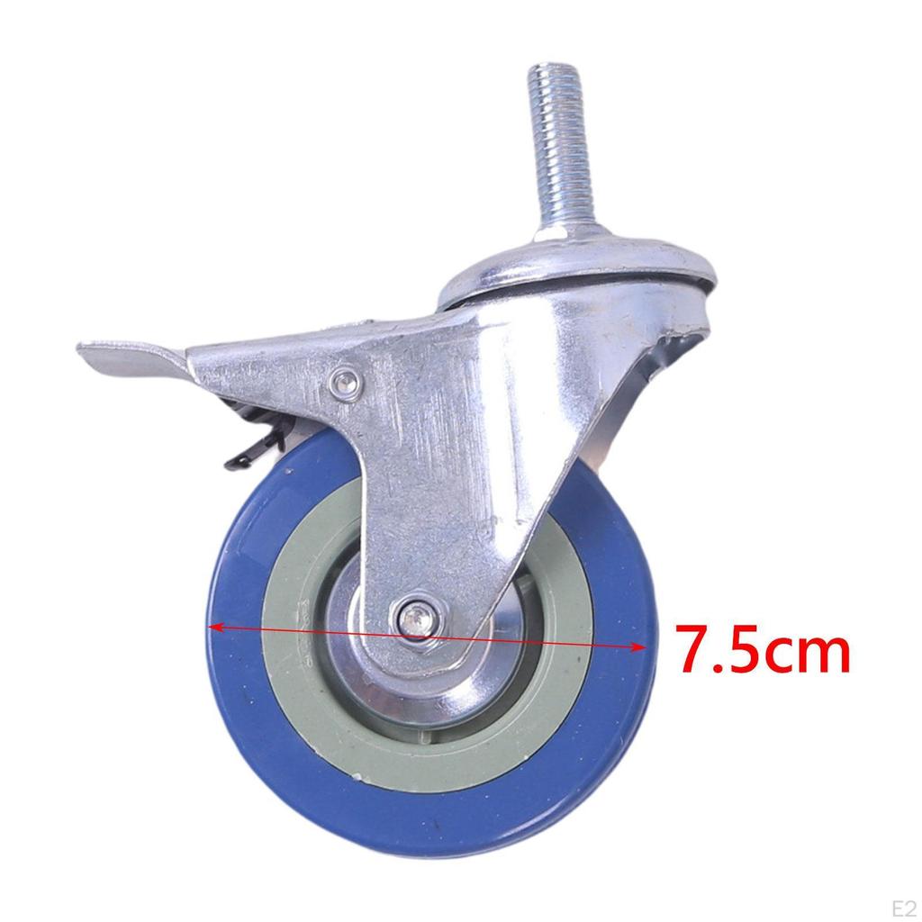 Caster Wheel Heavy Duty Portable Mobile Trolley for Stool