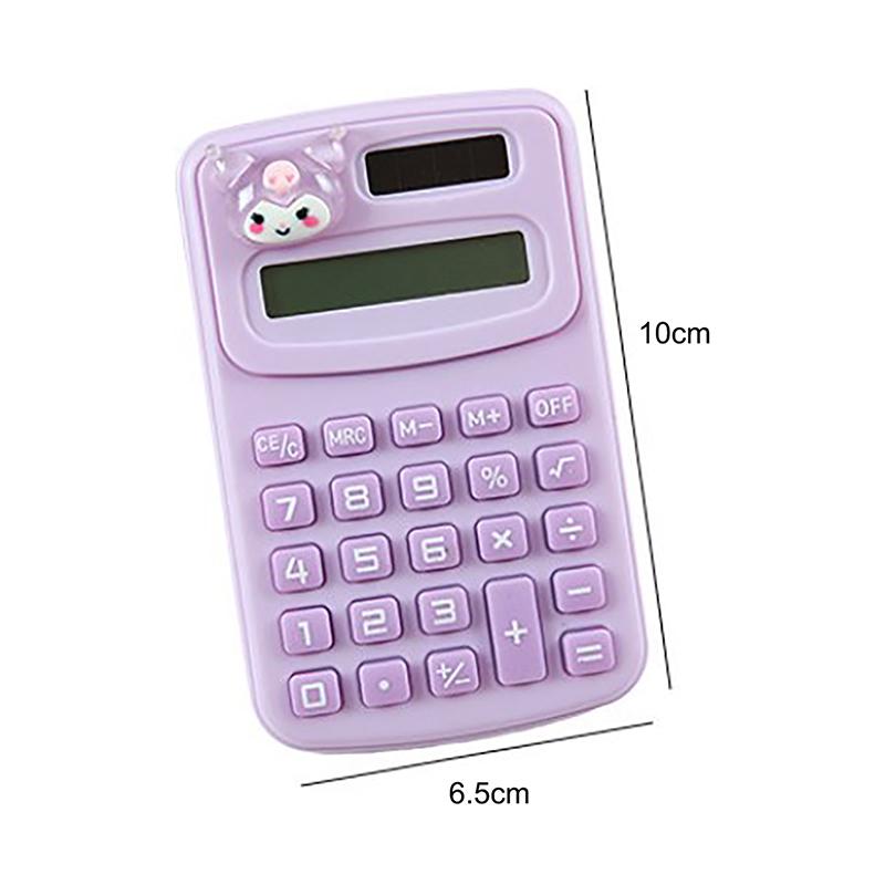 Lot De 2 Mini Calculatrices Ultra Fines 8 Chiffres - Format Carte De Crédit - Solaire - Pour École & Bureau - 8