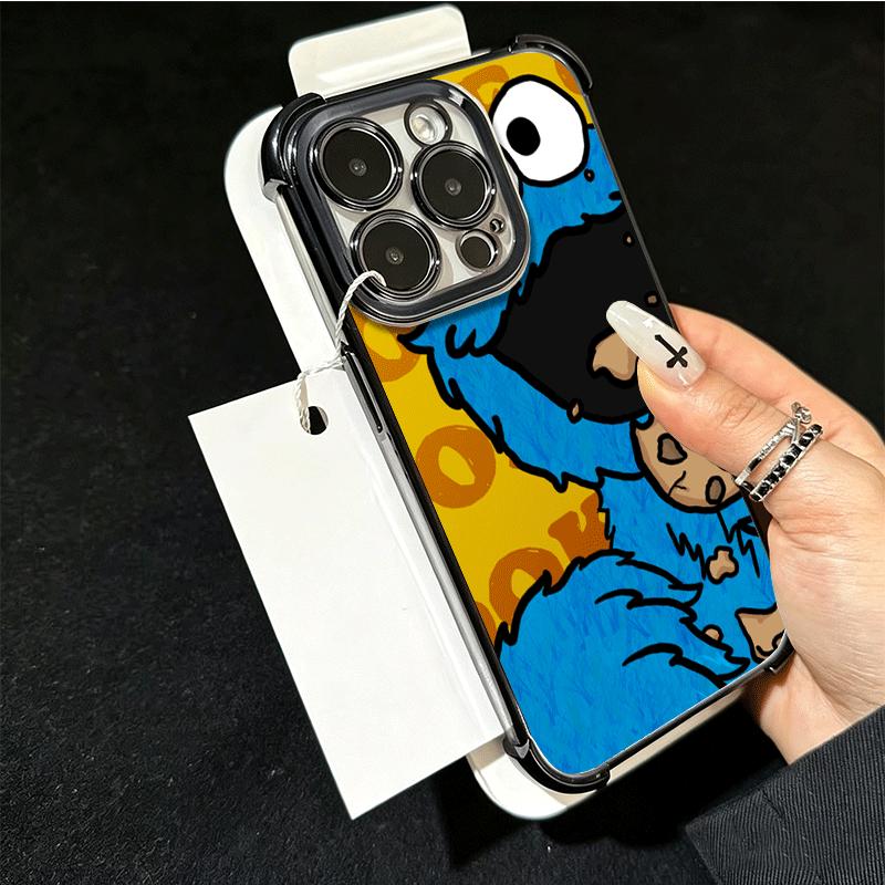 Sesame Street Cookie Soft Phone Case For Xiaomi Poco X7 X8 Pro Max X6 X5 X3 F8 Ultra F7 M8 M7 M5S Redmi 15C 15A 15 14C 13C 12C 1