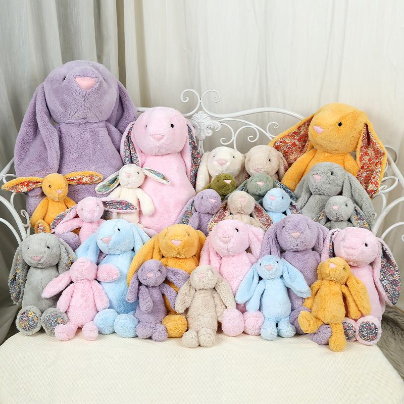 Rabbit Doll Doll Shy Rabbit Doll Lop-eared Rabbit Plush Toy Birthday Gift Doll