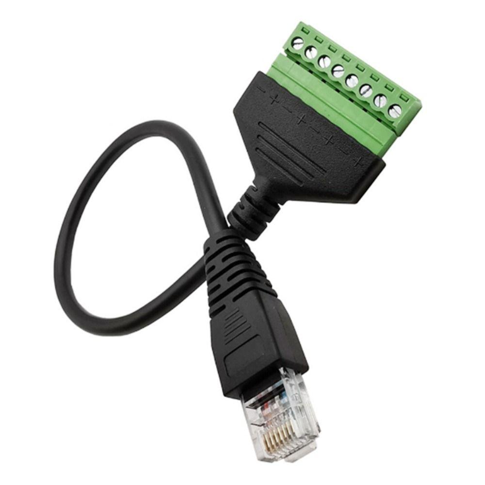 

RJ45 Преобразователь Штекер RJ45 RJ45 Ethernet Адаптер Сетевой кабель Расширенная линия RJ45 Штекер Кабель