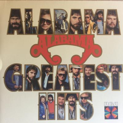CD ALABAMA - Alabama Greatest Hits PCD17170RE,PCD1 RCA, RCA Victor US Rock Used