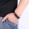 Multi Layer Leather Bracelets for Men Women Charm Stainless Steel Casual Personalized Bangle Gift