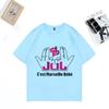 Französischer Rapper Jul Cest Marseille Bébé Grafik T-Shirts Mode Hip Hop Y2k Kleidung T-Shirt NEU Sommer Reines Unisex T-Shirts