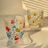 Creative Color Bead Cup Light Luxury Ins Wind Color Dot Juice Cup Milk Cup Coffee Cup Glass Cup