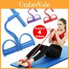 Durable Fitness Gum 4 Tube Resistance Bands For Effective Sit-up Pull Rope Exercises