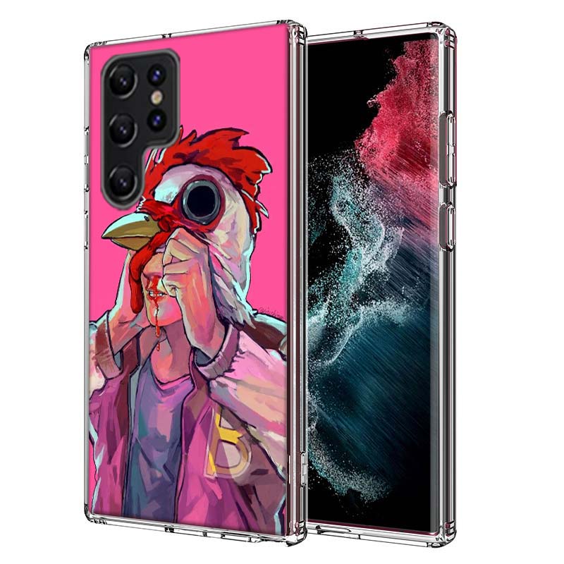 

Game Hotline Miami Capa Phone Case For Samsung S26 Ultra S25 Edge Galaxy S23 S21 S20 S24 FE S22 S10 Plus Cover Clear TPU Shell C Samsung S22 Ultra