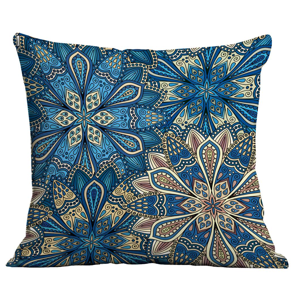 Bohemian Ethnic Style Pillow Cover Living Room Sofa Cushion Hotel Teahouse Pillow Cushion Cover Premium Durable