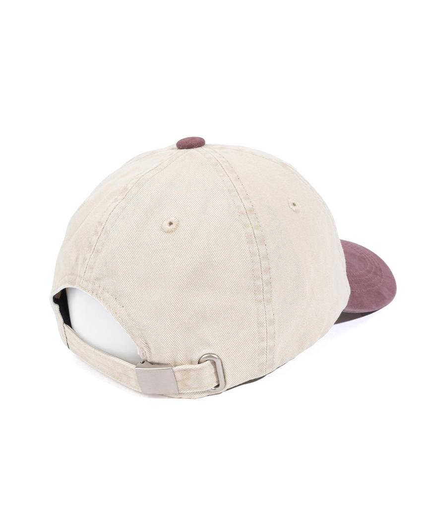 NEWKITSCH Nkg Classic Logo Two-Tone Cap (Burgundy)