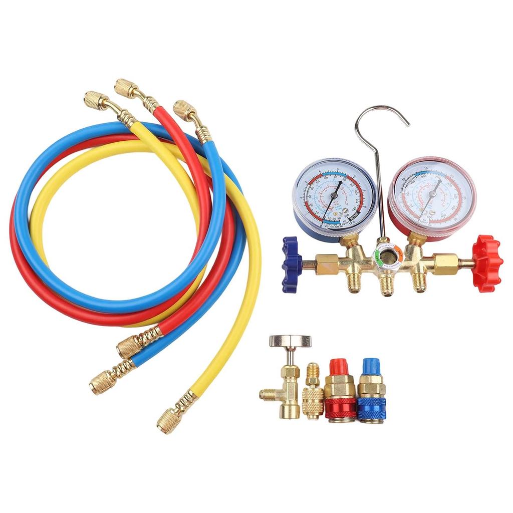 Refrigeration Systems Air Conditioning Tool Manifold Gauge Kit