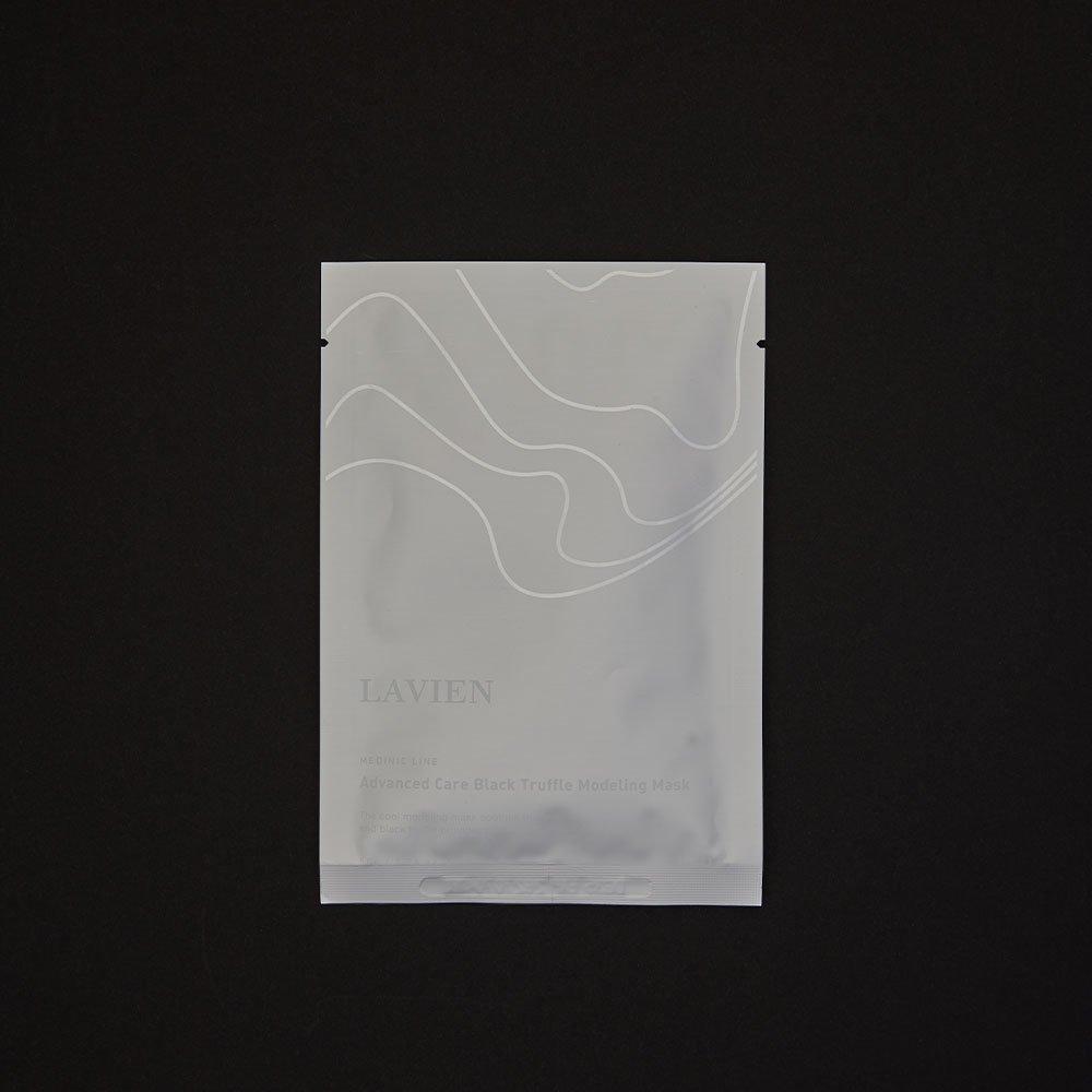 [Lavien] Medinic Line Advanced Care Black Truffle Modeling Mask 1BOX 1st Agent: 50g * 5 Sheets / 2nd Agent: 5g * 5 Sheets