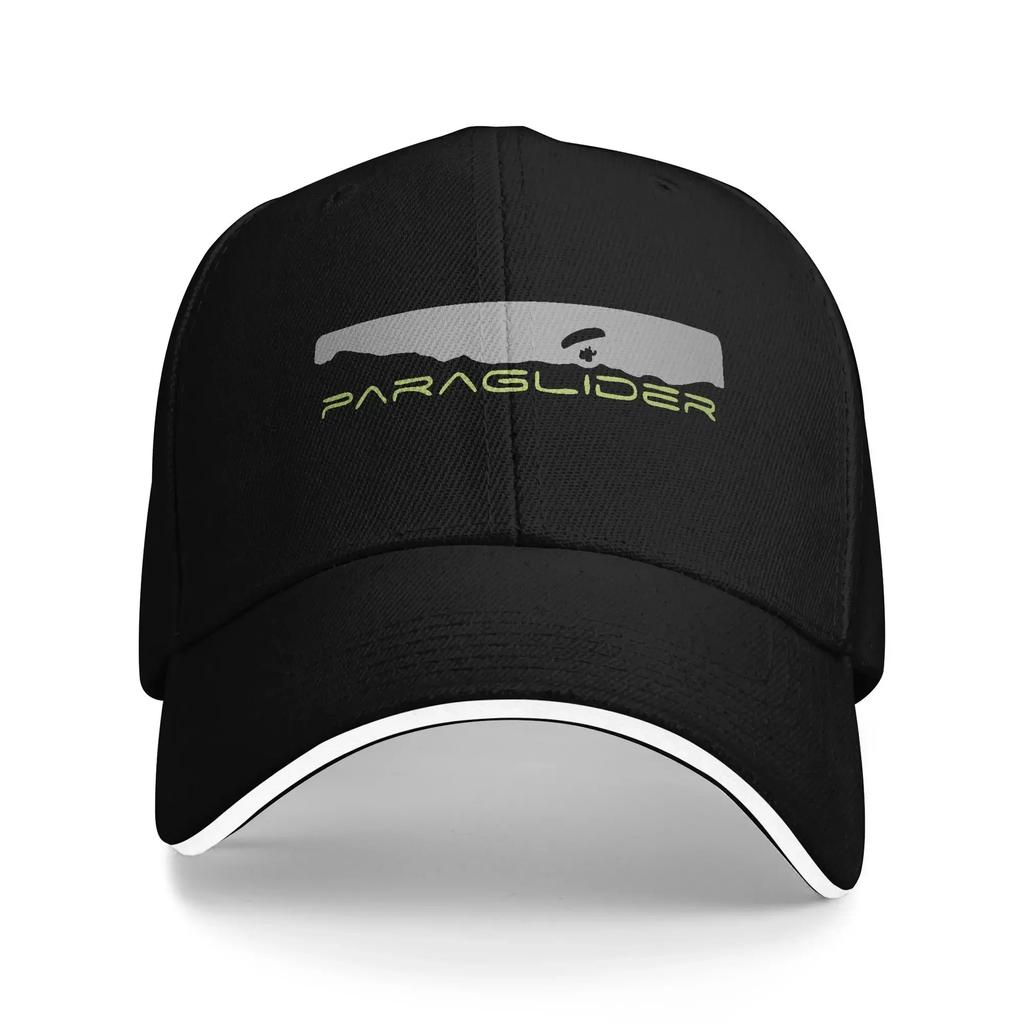 Eat Sleep Fly Paraglider T Shirts for Men Cool Paragliding Sandwich Hat Hats Sports Cap Breathable Snapback Caps Baseball Cap