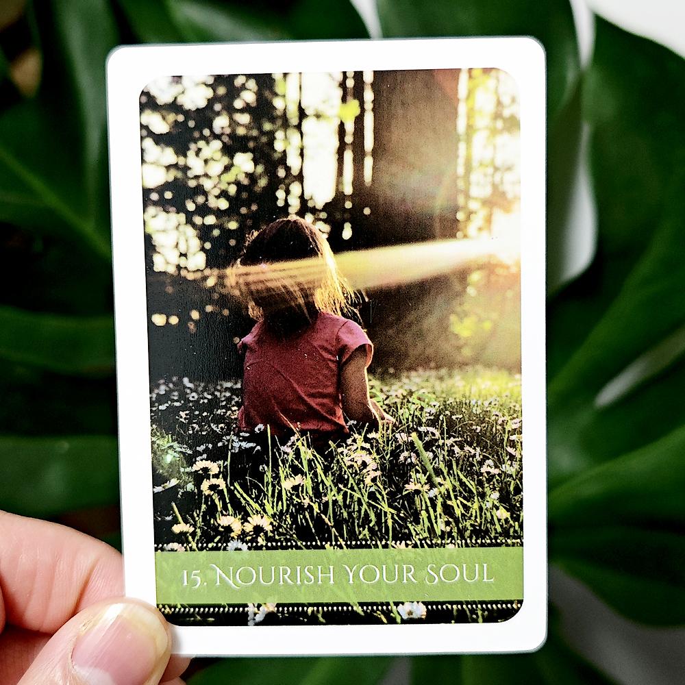 Spør Din Sjel Meldingskort Orakelkortstokk 10,4*7,3cm Meldinger Fra Universet | 48 stk Høyere Selv Meldingskort