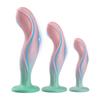 Silicona Anal consolador de tope de tope masajeador de próstata anal estimulación g-spot clítoral juguetes sexuales de adultos p