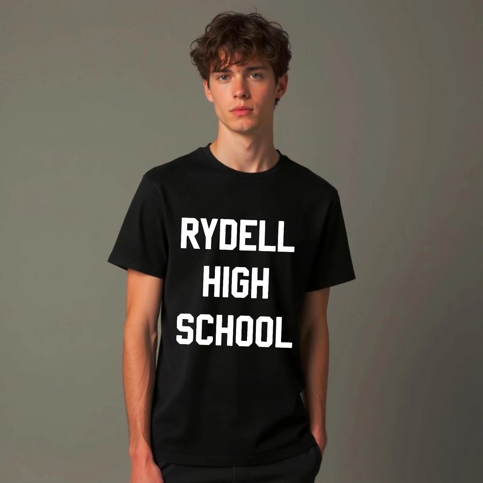 Rydell High School Men s T-Shirt, Cool Grease Danny Sandy Unisex Gift Tee Top L