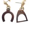 HERMES   Pierce Brown metal/Buffalo Horn Women