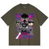 230 g/m² 100% Baumwolle Kaiju No 8 V10 Soshiro Druck Unisex Schweres Baumwoll-T-Shirt