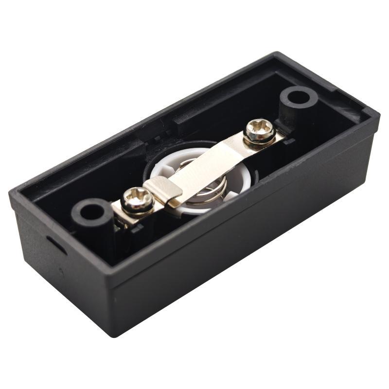 Wall Mounted Door Bell Push Button Switch Mini Plastic Doorbell Button Replacement For Home Access Control System