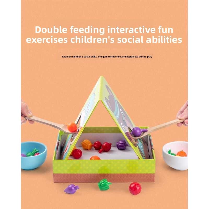 Learning Kids Feeding Fruit Game Toy Interactive Play Development Intellectual