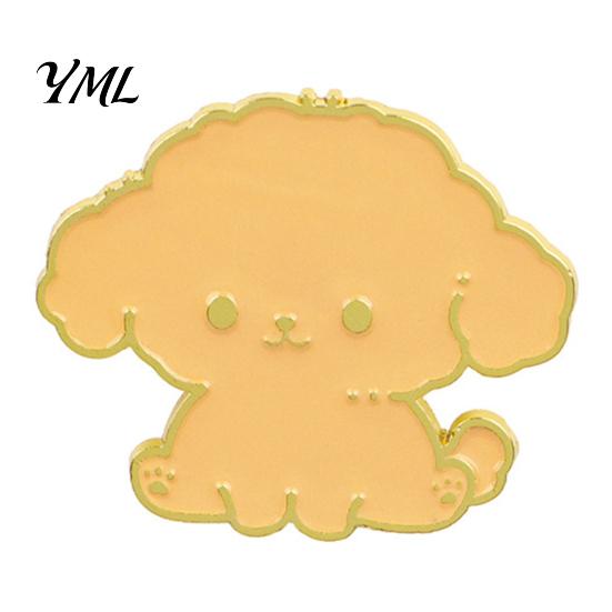 Animal Enamel Pins Brooch Pin, Bear Penguin Fox Dog Hedgehog Badge, Golden Plated Lapel Pin Men Women Alloy for Coats Sweaters Scarves