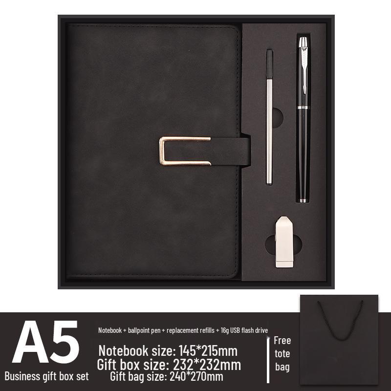 Premium Business Notebook Set: Ideal for Meetings and Souvenirs