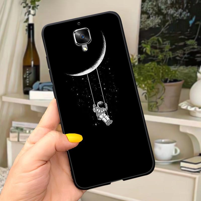 Case For OnePlus 3 3T Cover Black Soft TPU Silicone Back Cover For One plus 3T 3 T Phone Cases for OnePlus3T 1+ 3 1+3T Coques