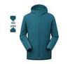 Quick-Dry Unisex Hooded Sport Jacket - Breathable, Skin-Friendly, Water-Repellent for Hiking & Camping