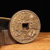 Antique Brass Five Emperors Coin Pendant In The Great Qing Dynasty Money Attraction Fengshui Old Coin Ornamental Commemorative