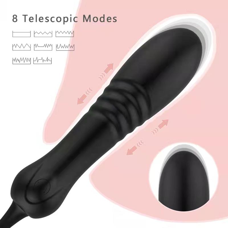 Vaginal Telescopic Vibrator Wireless Clitoral G Spot Stimulator Vibrating Egg Dildo Masturbation Sex Toy For Women
