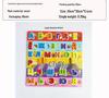 Children’s Bilingual Arabic-Russian Educational Wooden Board: Numbers & Letters Toy