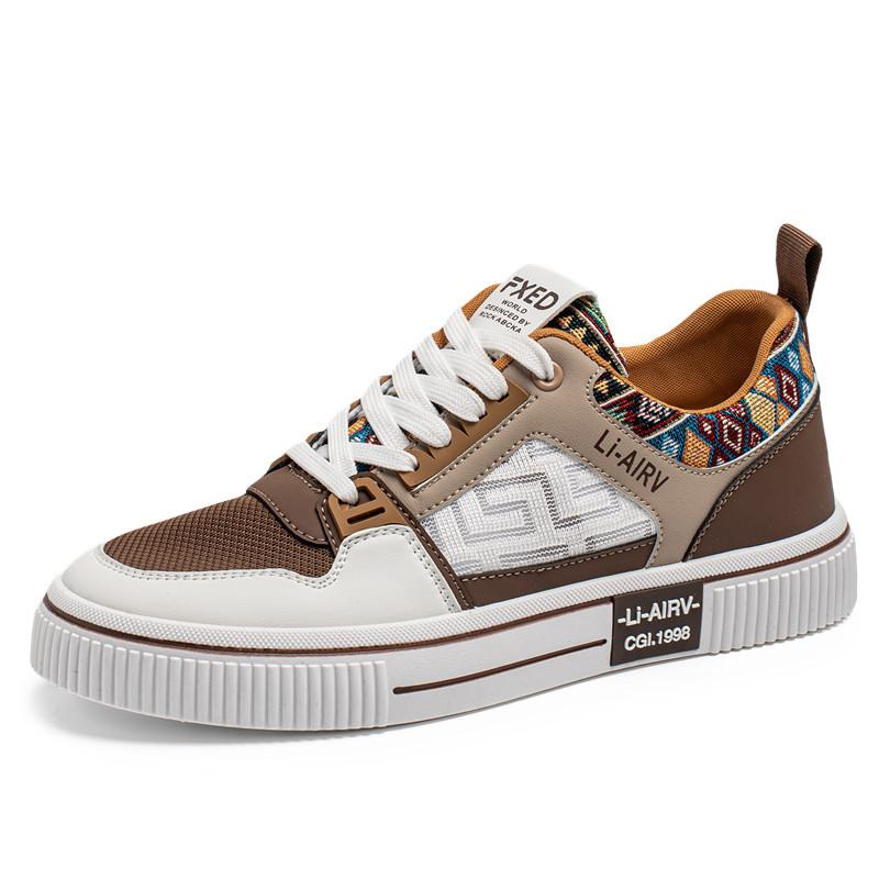 

Light luxury summer men s low-top men s shoes student mesh breathable casual niche shoes live sports small whiteboard shoes 44