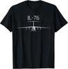 Heavy Transport Aircraft Ilyushin Il-76 T-Shirt Unisex T-Shirt