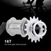 High Strength Steel Single Speed Freewheel Flywheel Sprockets Parts for Fixed Gear Bike Bicycle