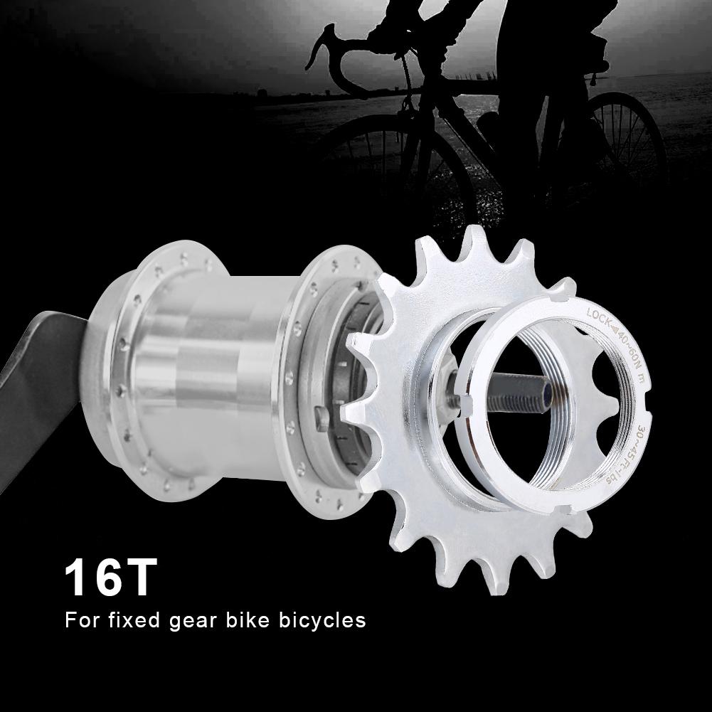 High Strength Steel Single Speed Freewheel Flywheel Sprockets Parts for Fixed Gear Bike Bicycle