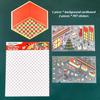 3D Christmas Party Landscape Sticker Gourmet House Miniature Scene Decoration Stickers DIY Decor Mini Landscape Sticker Kids Gif